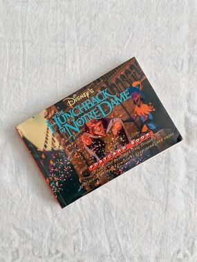 Disney The Hunchback of Notre Dame Vintage Postcard Book